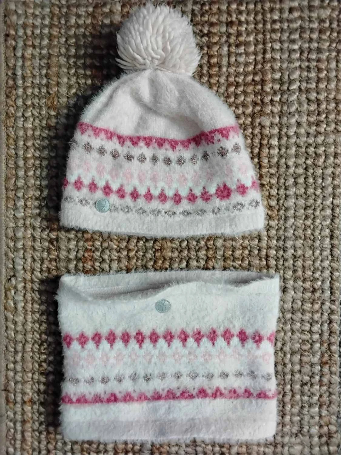 🌈Ensemble bonnet et snood doublé polaire Fille 18mois - 2ans – photo 5